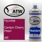 Preview: Hyundai, Canton Cherry Pearl, AR: 400ml Sprühdose, von ATW Autoteile West.